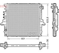 Radiador de agua DRM14004 DENSO para LAND ROVER DISCOVERY IV RANGE ROVER SPORT I