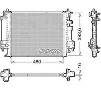 Radiador de agua DRM23117 DENSO para SMART RENAULT