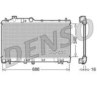 Radiador, refrigeración de motor DENSO DRM36007