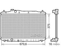DENSO DRM40105 Radiador, refrigeración del motor