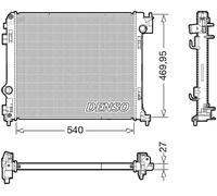 DENSO DRM46065 Radiador, refrigeración del motor