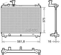 DENSO Radiador, refrigeración del motor para SUZUKI: Swift (Ref: DRM47044)