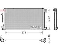 Radiador de agua DRM50147 DENSO para TOYOTA C-HR