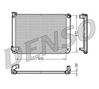 Radiador de agua DRM51005 DENSO