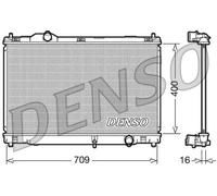 DENSO DRM51008 Radiador, refrigeración del motor