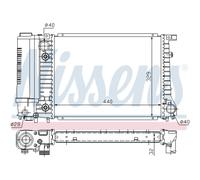 NISSENS 60703A Radiador, refrigeración del motor