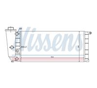 Radiador De Agua Para Fiat Panda Lancia Y10 141 750 1000 I.E CAT 141A 1100