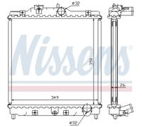 Radiador De Agua Para Honda CRX III Civic VI Aerodeck EH EG MB MC EJ EK