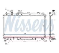 Radiador De Agua Para Toyota RAV 4 II CLA2 XA2 ZCA2 ACA2 1.8