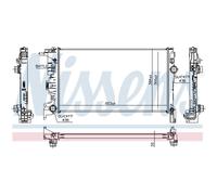 Radiador De Agua Para Volvo XC90 II 256 D5 AWD 2.0 T8 HÍBRIDO T5 Drive-E