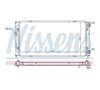 Radiador De Agua Para VW Caddy II Furgón Seat Inca Córdoba 9K9A 9K9B 6KV2 6K9