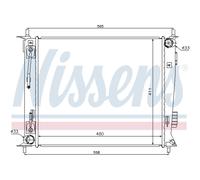 Radiador De Agua Radiador De Motor Compatible Para KIA SOUL AM 1.6 CRDi 128