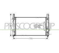 Radiador De Agua Radiador De Motor Compatible Para Mercedes Clase A Clase B W169