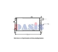 Radiador De Agua Radiador De Motor Para Opel Corsa A CC 93 94 98 99 S83 91 92 96