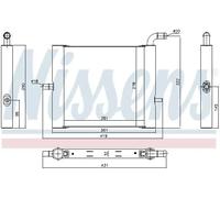NISSENS Refrigerador baja temperatura, aire de admisiÃ³n para LAND ROVER: Range Rover, Discovery (Ref: 64338)