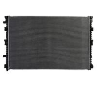 Radiador de aire intercooler Aletas refrigeración soldadas D7A037TT THERMOTEC