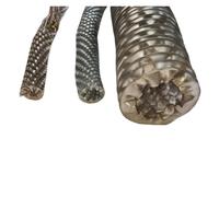 Radiador de aletas huecas de acero inoxidable 1M Stainless steel spiral hollow fin heat sink for Tubular cooling tube heat conduction heating fin tube drying radiator parts(ID25mm hight6mm)