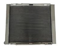 Radiador de aluminio 3 filas compatible con Mercedes 190E W201 E2.3/E.5 16V; Evolution II 2.1982-1993, transmisión automática/manual