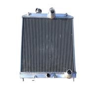 Radiador de aluminio compatible con Honda Civic EK4/EK9,EG6/EG9,EM1 B16A VTEC 1992-2000 32 mm