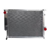 Radiador de aluminio completo compatible con BMW Serie 3 E30 E36 Z3 320i 323i 325i 328i (1988-2000) L6 transmisión manual