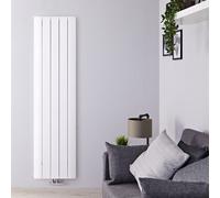 Radiador de Aluminio Diseño Vertical Blanco 942W x 1600mm x 470mm - Conexión Central - Aurora