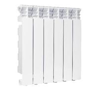 Radiador de aluminio exclusivo H 600 Fondital 4 elementos