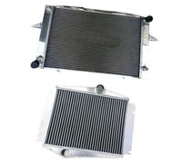 Radiador de aluminio + Intercooler apto for V 850 1994-1997 C70 S70 1998 V70 2004 2.3 2.4 2.5 L5 1994-2004