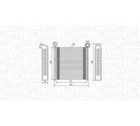 Calefactor 350218448000 MAGNETI MARELLI para VW GOLF VII GOLF VII Variant