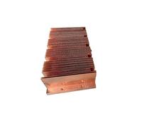 Radiador de cobre 440X420x altura 120 alta potencia cobre alta densidad
