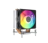 Radiador de CPU E2 con 4 tubos de calor, refrigeración por aire táctil, soporte 1200/1700, altura 125 mm