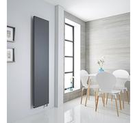 Radiador de Diseño Eléctrico Vertical - Antracita - 1000 W x 1800mm x 400mm