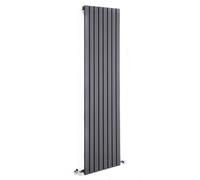 Radiador de Diseño Vertical Acero Antracita 1600mm x 354mm