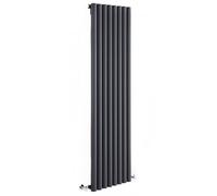 Radiador de Diseño Vertical Acero Antracita 1600mm x 354mm
