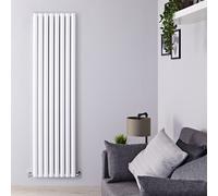 Radiador de Diseño Vertical Doble 1800mm x 470mm 2005 Vatios - Blanco - Revive Air