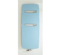 Zehnder vitalo Radiador de diseño VIT-120-050, 1200x490 mm, versión"cut", con conexión central, ZV200349B100000, Radiadores de baño: Blanco RAL 9016