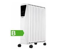 Radiador de fluido efecto chimenea , pantalla digital, 2500W, 11 elementos, Fenix2-2500, reacondicionado