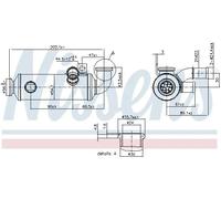 NISSENS 989274 Enfriador EGR