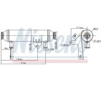 Radiador de gases de escape Acero 989292 NISSENS para FIAT LANCIA