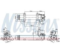 Elemento enfriador, reciclaje gases escape NISSENS 989398 para A3 (8P1) 2 2004-