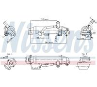 NISSENS 989456 Enfriador EGR