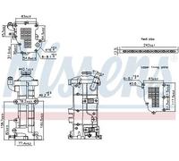 NISSENS 989503 Enfriador EGR