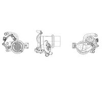 Radiador de gases de escape CE 54 000P MAHLE para VW
