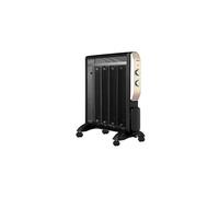 Abrila 202012016 - Radiador de mica de 2000 W con 4 elementos Negro