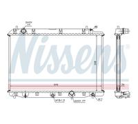 Radiador De Motor NISSENS Para Honda CR-V II RD_ FR-V BE