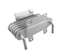 Radiador de motor Radiador De Aceite Para Motocicleta De 125cc, Mini Motocross De Aluminio De 6 Filas Y 8mm Enfriador de aceite de transmisión