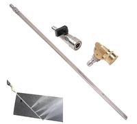 Radiador de pared, limpiador de agua radiador, accesorios de acero inoxidable para lavadoras a presión, barra de agua para gasa, ventana, lawn, camión, casa, patio, jardín, herramienta de limpieza de