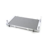 Radiador de refrigeración de motor BIKINGBOY for Husin HS 400 UTV-2 UTV-4 ATV-8 Bennche Coleman Massimo, enfriador de agua de aleación pulida(HS400 UTV-4)