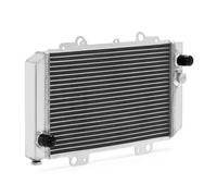 Radiador de refrigeración de motor BIKINGBOY for Husin HS 400 UTV-2 UTV-4 ATV-8 Bennche Coleman Massimo, enfriador de agua de aleación pulida(HS400 ATV-8)