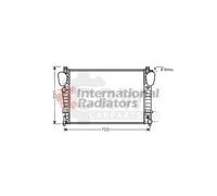 Radiador De Refrigeración De Motor Para Mercedes-Benz SL 500 350 Clase S