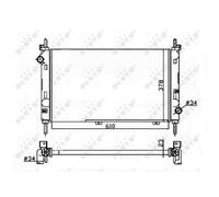 Radiador De Refrigeración NRF Para Ford Mondeo II Turnier BNP BAP